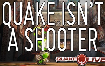Shooting isn’t the key mechanic of Quake